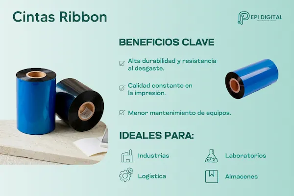 infografía sobre Cintas Ribbon