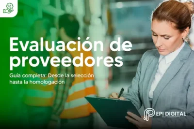 Evaluación de proveedores