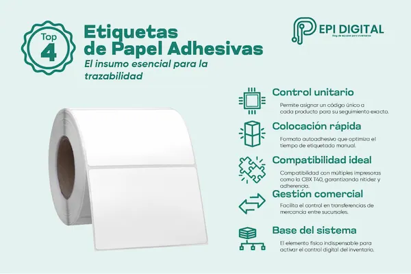 etiquetas de papel adhesivas para pequeñas empresas